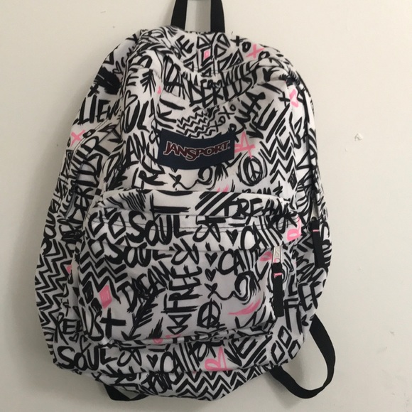 jansport graffiti backpack